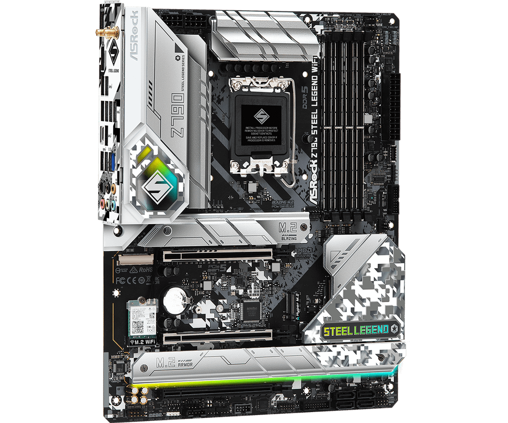 BO MẠCH CHỦ MAINBOARD ASROCK Z790 STEEL LEGEND WiFi