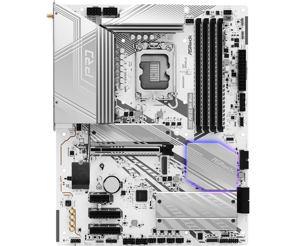 BO MẠCH CHỦ MAINBOARD ASROCK Z890 PRO RS WIFI - WHITE