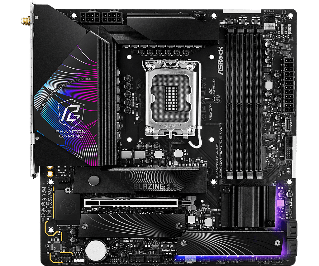 BO MẠCH CHỦ MAINBOARD ASROCK Z890M RIPTIDE WiFi