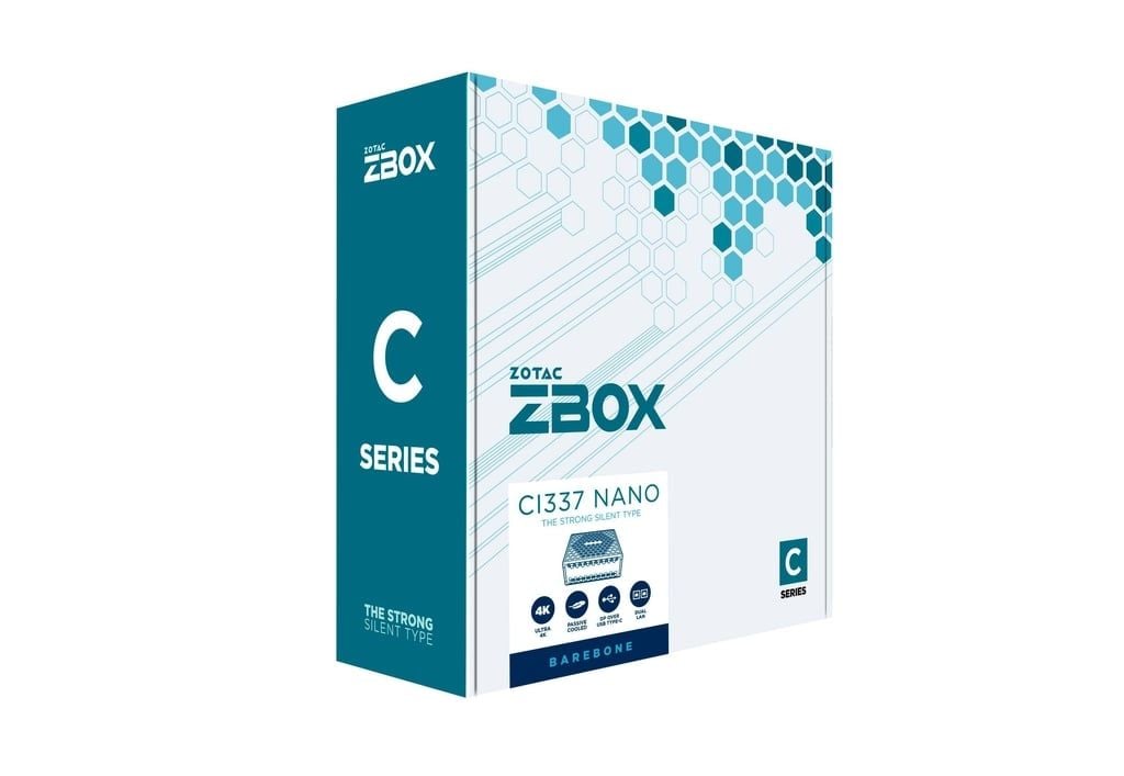 Máy vi tính mini ZOTAC NANO CI337 (N100/WIFI+BT)