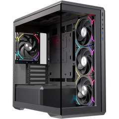 Vỏ Case Máy Tính EINAREX ZM800 RGB - BLACK