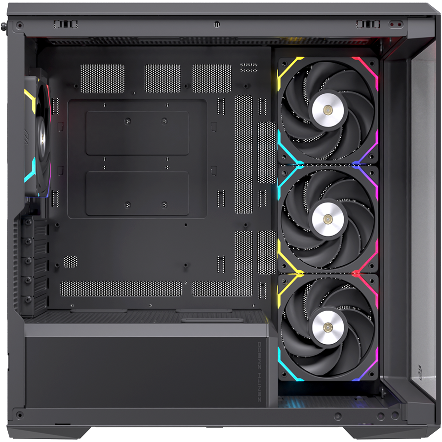 Vỏ Case Máy Tính EINAREX ZM800 RGB - BLACK