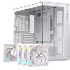 Vỏ Case Máy Tính EINAREX ZM800 RGB - WHITE