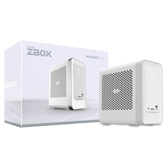 Máy vi tính mini để bàn ZOTAC MAGNUS ONE - WHITE (I5-13400/RTX4060/WIFI+BT/16GB DDR5 5600/SSD 512GB)