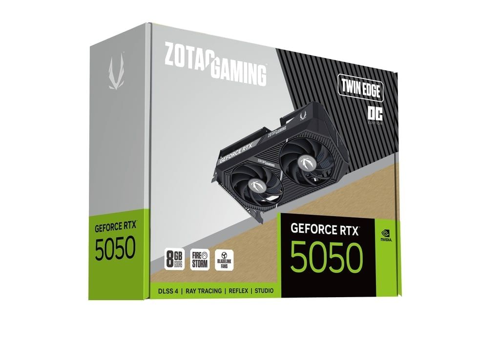 Card đồ họa ZOTAC GAMING GeForce RTX 5050 Twin Edge OC 8GB GDDR6