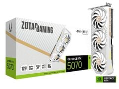 Card đồ họa ZOTAC GAMING GeForce RTX 5070 AMP - WHITE