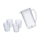  Bộ ca tổ ong 1900ml 4 cốc Hokori 6075-1 