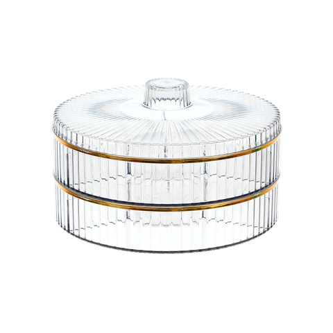  Khay mứt tròn 4 ngăn 2T Hokori 5635-2 