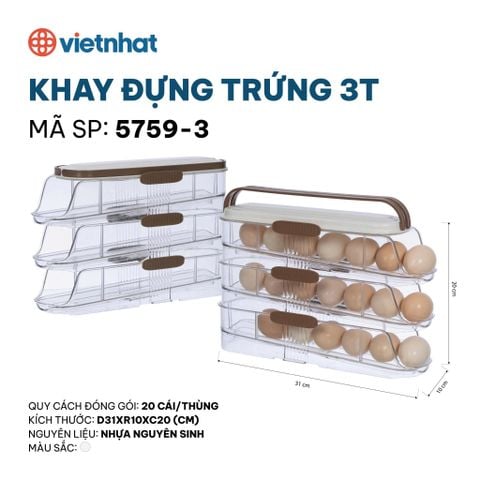  Khay đựng trứng 3T 5759-3 