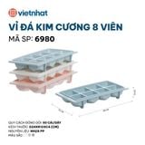  Vỉ đá kim cương 8 viên 6980 