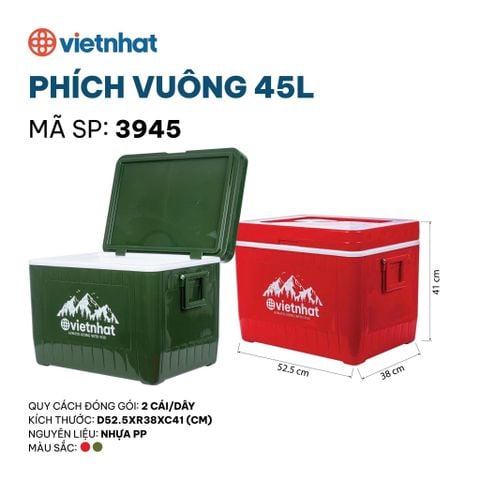  Phích vuông 45L 3945 