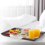  Khay chữ nhật vân gỗ Hàn Quốc 5710 