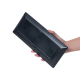  Đĩa chữ nhật vân gỗ 1184 