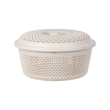  Rổ nắp tròn chấm bi to Hokori 3276 