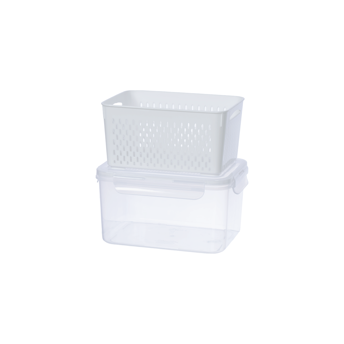  Hộp thực phẩm chữ nhật 2 lớp Thái đại Hokori 6572-3 