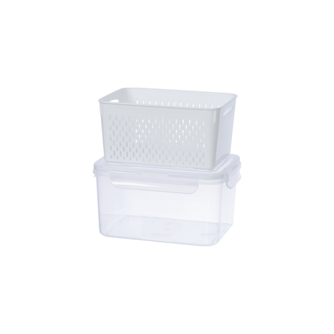  Hộp thực phẩm chữ nhật 2 lớp Thái trung Hokori 6572-2 
