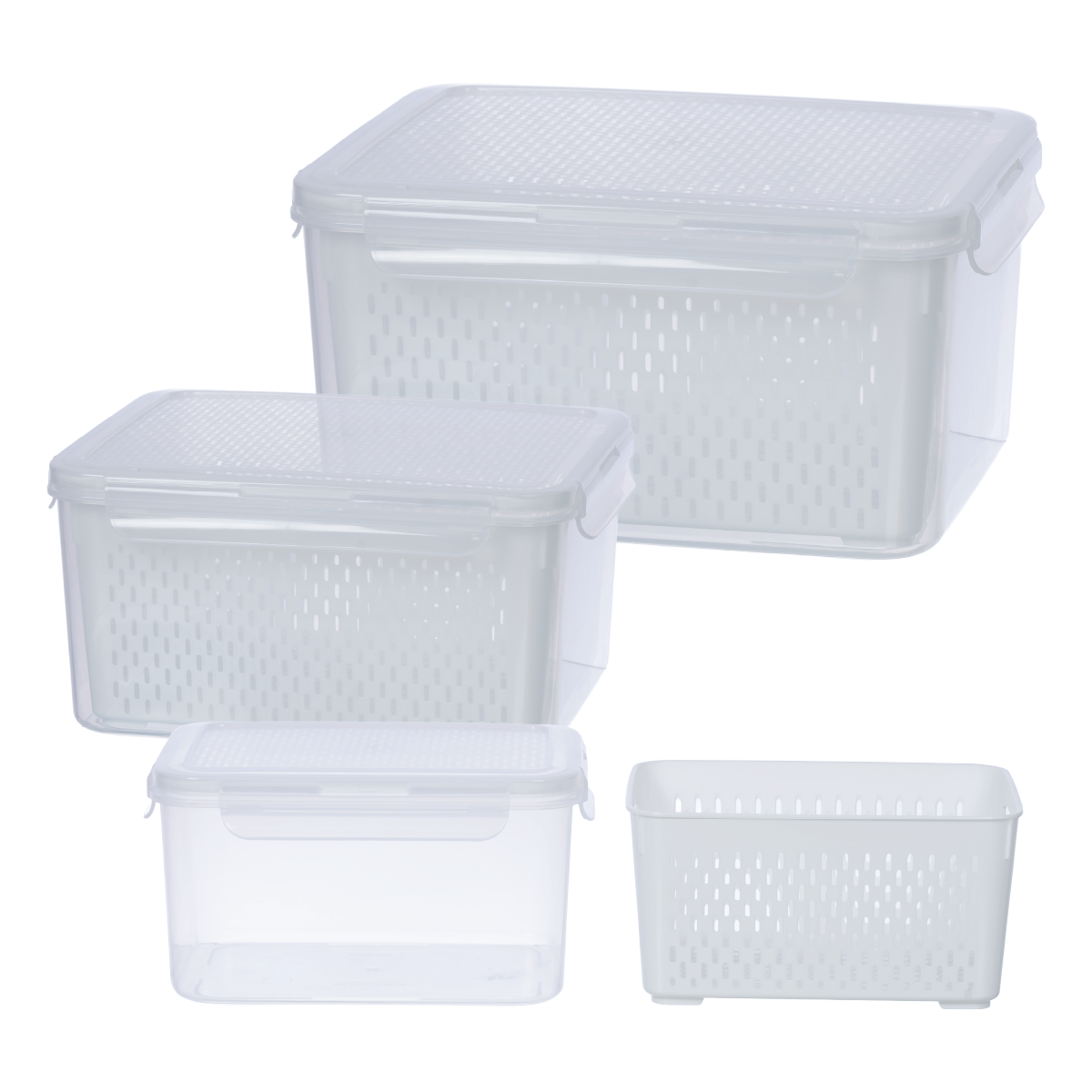  Hộp thực phẩm chữ nhật 2 lớp Thái đại Hokori 6572-3 
