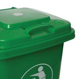  Thùng rác có bánh xe 40L 5342 