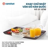  Khay chữ nhật vân gỗ Hàn Quốc 5710 