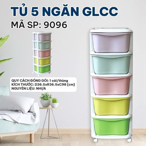  Tủ 5 ngăn GLCC 9096 