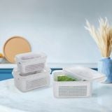  Hộp thực phẩm chữ nhật 2 lớp đại 6582 
