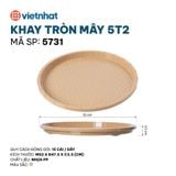  Khay tròn mây 5T2-5731 
