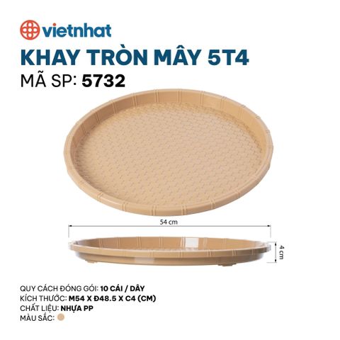  Khay tròn mây 5T4-5732 