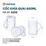  Cốc khía quai 480ml 6259 