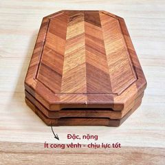 THỚT GỖ SAO ĐEN NAM MỸ 36*23*2cm