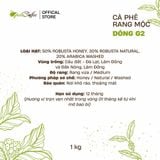  Cà Phê Rang Mộc Pha Phin & Pha Máy G2 - The Green Coffee Roasters (1kg) 