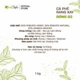 Cà Phê Rang Mộc Pha Phin & Pha Máy G2 - The Green Coffee Roasters (1kg) 