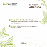  Cà Phê Arabica Cầu Đất Pha Phin Nguyên Chất The Green Coffee Roasters - Túi 250Gr (Dạng Bột) 