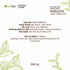  Cà Phê Robusta Honey Lâm Đồng The Green Coffee Roasters, Rang Mộc, Pha Máy/ Pha Phin/ Cold Brew - Túi 500Gr 