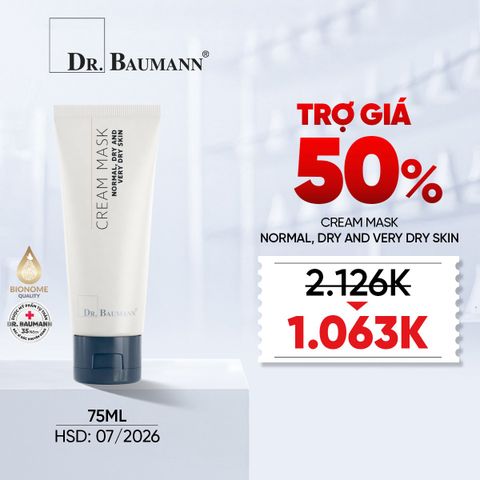  Cream Mask Normal, Dry And Very Dry Skin 