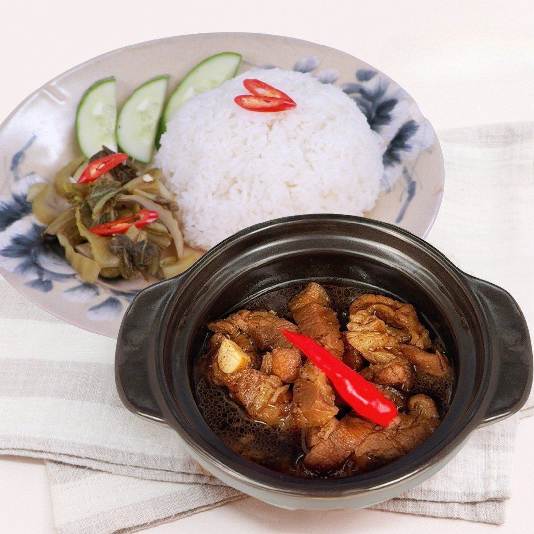  Cơm Thịt Kho Tiêu 
