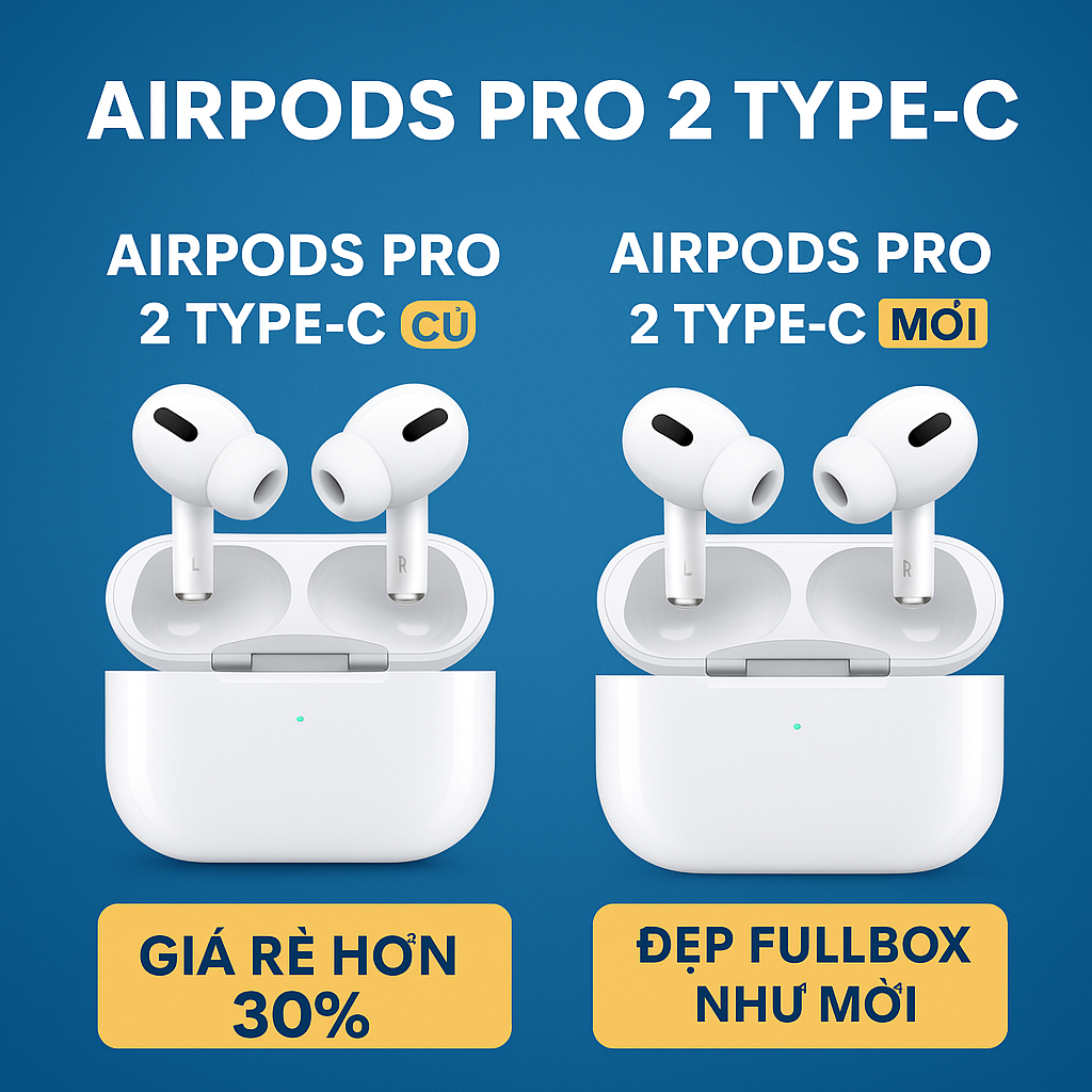 Tai Nghe Airpods Pro 2 (Chính hãng mới 99%)