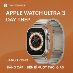 Apple Watch Ultra 3 Dây Thép Chính Hãng (New Seal)