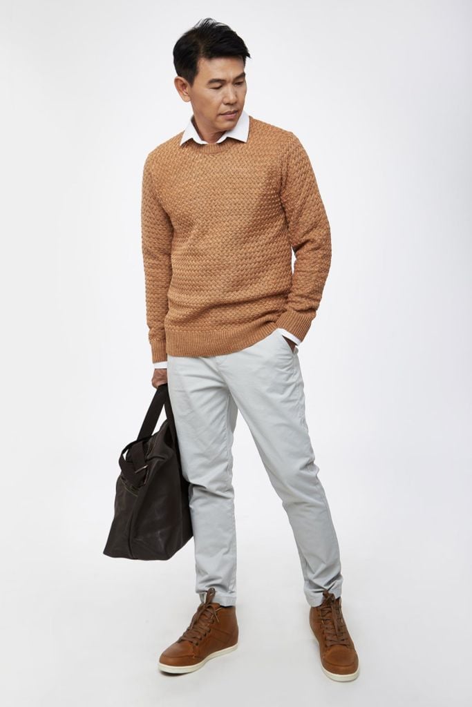 Áo sweater Basic Nam N&M 1901064
