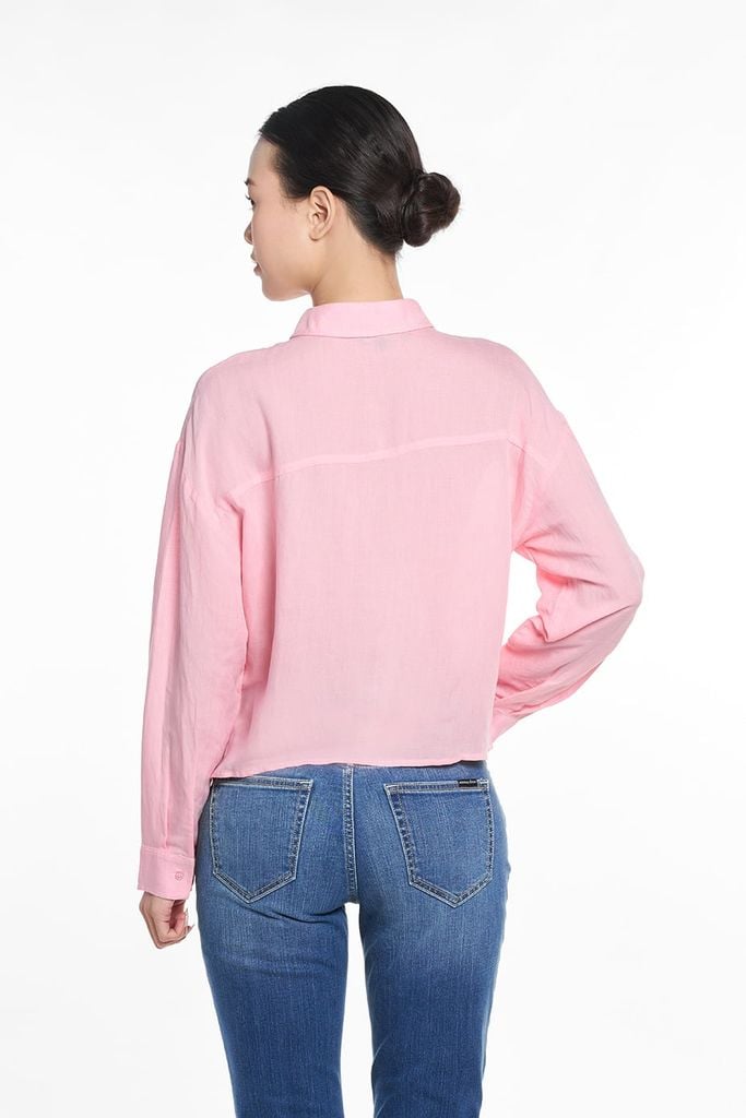 Áo Sơ Mi Thời Trang Nữ Tay Dài Ninomaxx 2410015