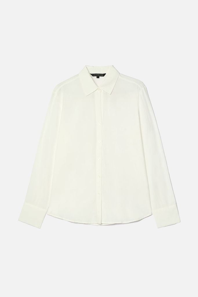 Áo Sơ Mi Basic Nữ Tay Dài Ninomaxx 2506005