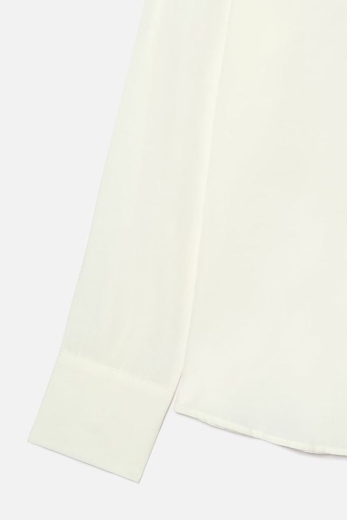 Áo Sơ Mi Basic Nữ Tay Dài Ninomaxx 2506005