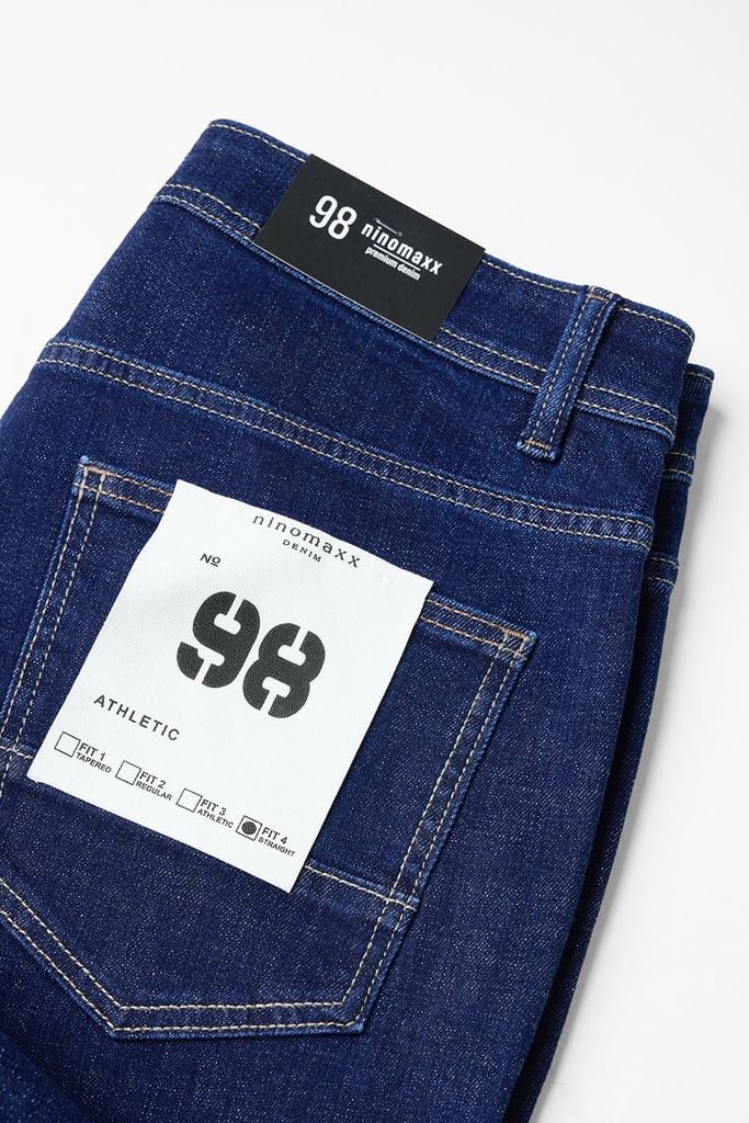 Quần Jean Thời Trang Basic Nam Ống Đứng Ninomaxx 2509009