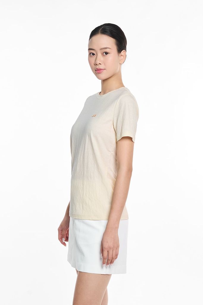 Áo Thun Basic Nữ Tay Ngắn Ninomaxx 2509015