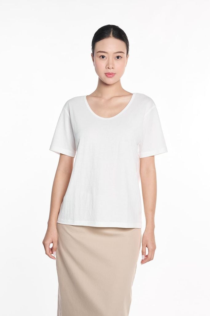 Áo Thun Thời Trang Nữ Tay Ngắn Ninomaxx 2510017