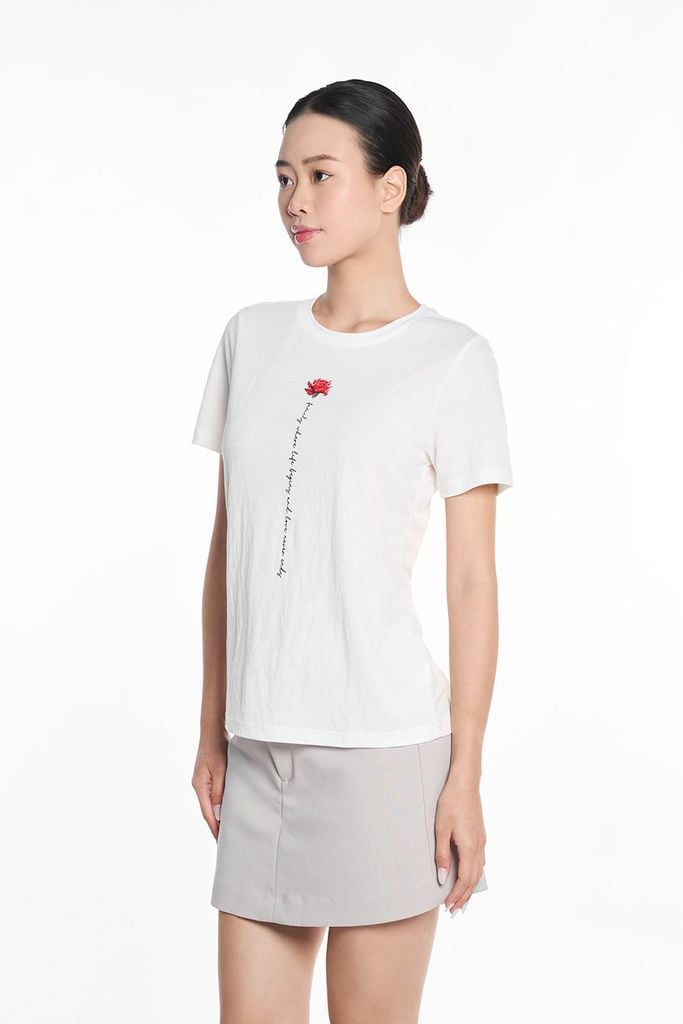 Áo Thun Graphic Nữ Tay Ngắn Ninomaxx 2510019