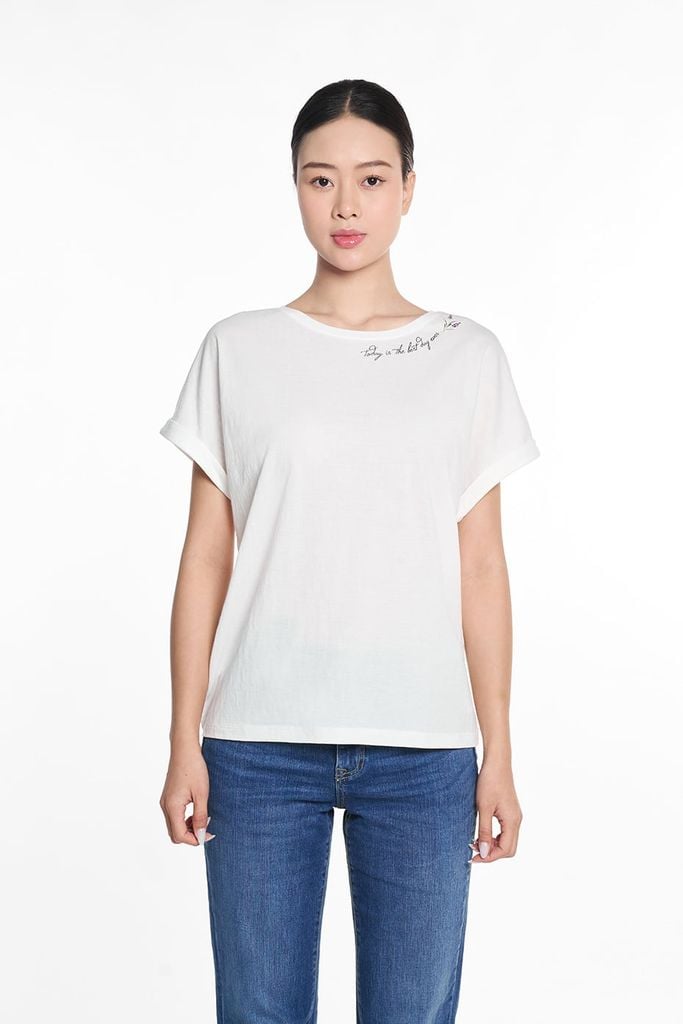 Áo Thun Graphic Nữ Tay Ngắn Ninomaxx 2510021