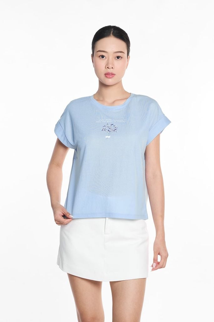 Áo Thun Graphic Nữ Tay Ngắn Ninomaxx 2510022