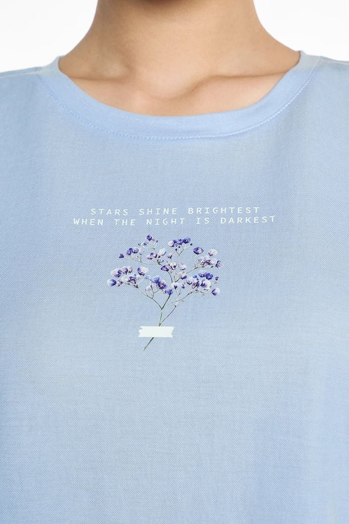 Áo Thun Graphic Nữ Tay Ngắn Ninomaxx 2510022