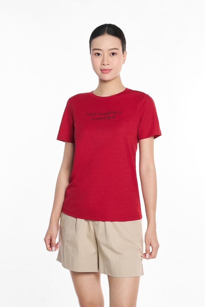 Áo Thun Graphic Nữ Tay Ngắn Ninomaxx 2510027