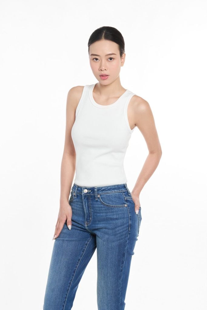 Quần Jean Nữ Ống Đứng Dáng Ôm Ninomaxx 2510032